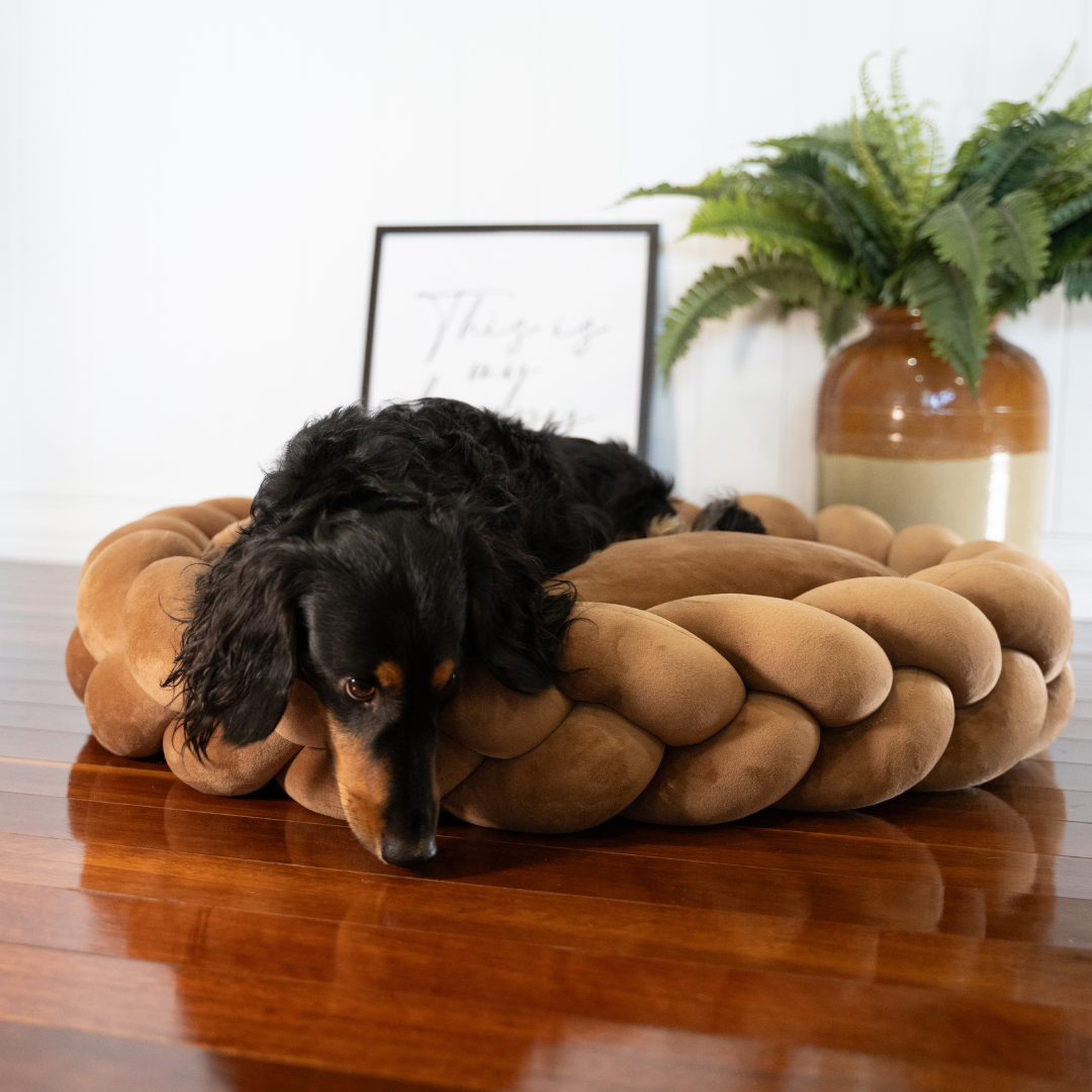 Woven Nook - Calming Dog Bed