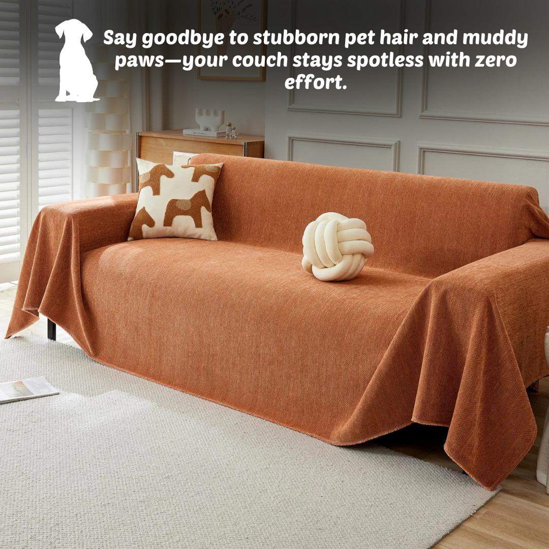 Herringbone Couch Cover