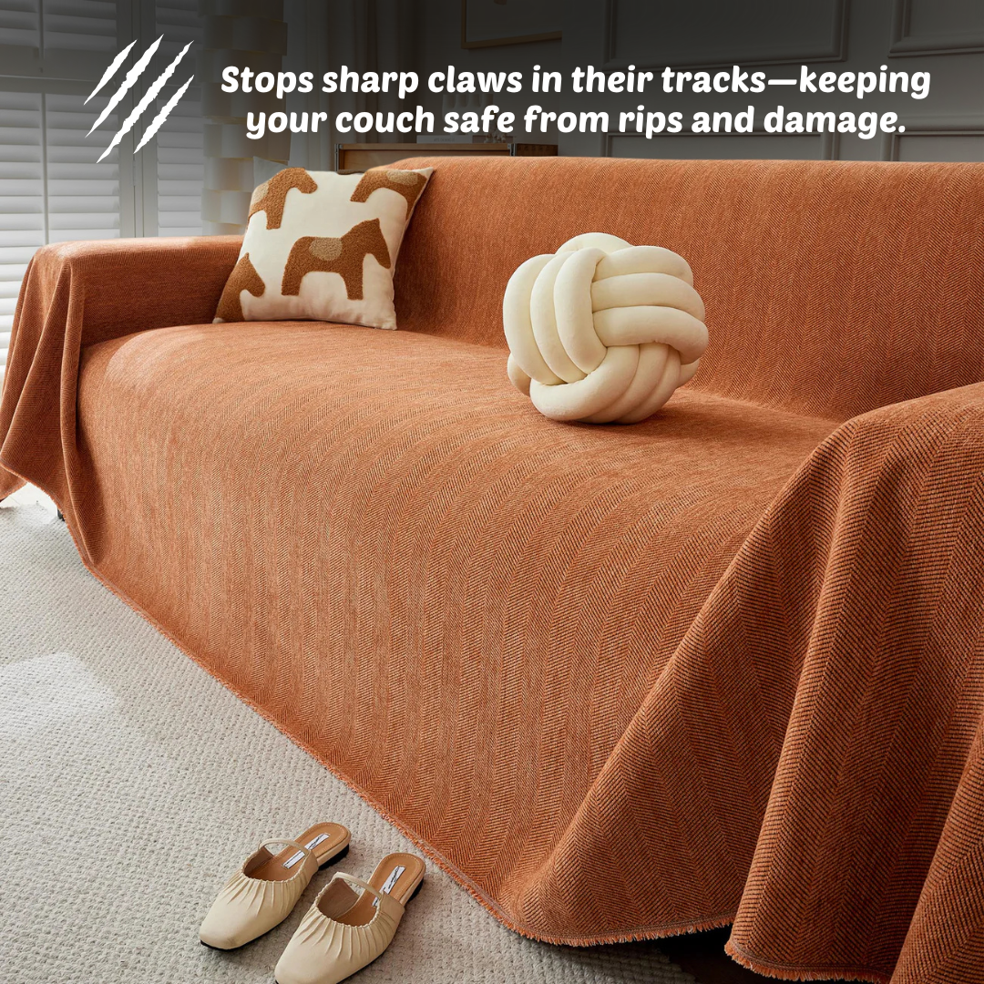 Herringbone Couch Cover