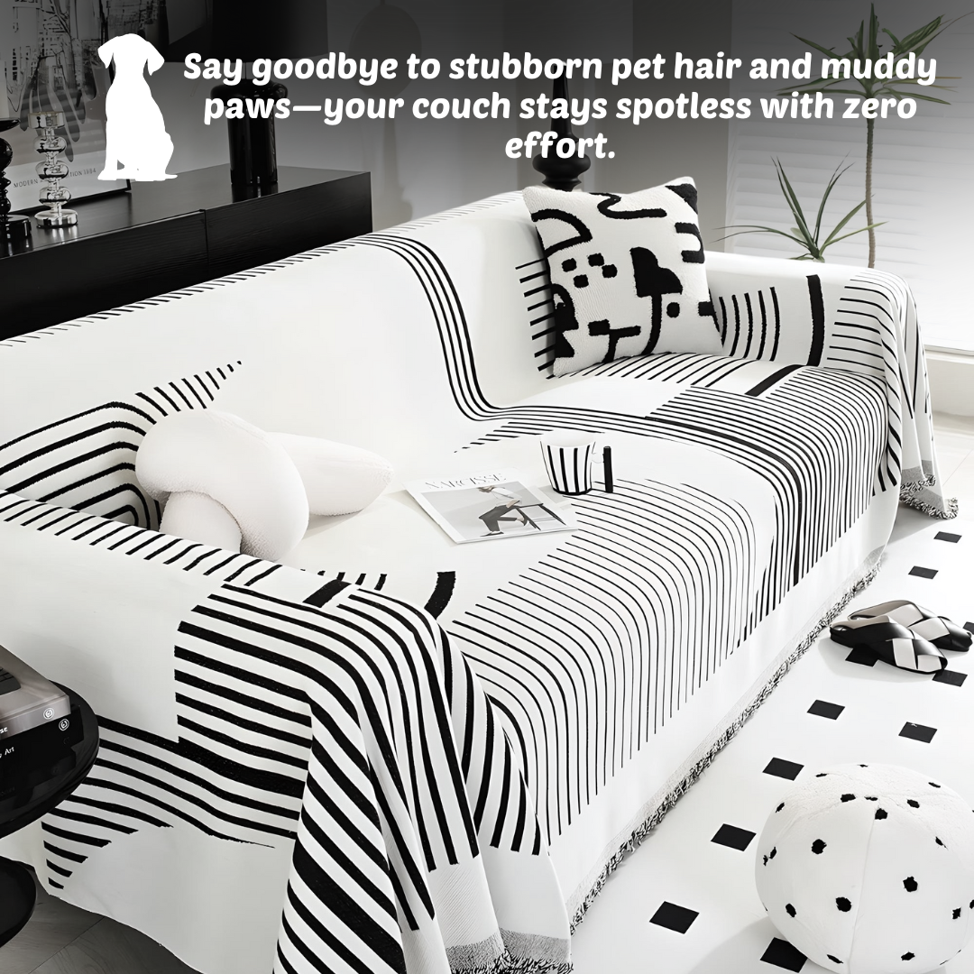 Nordic Style Couch Cover