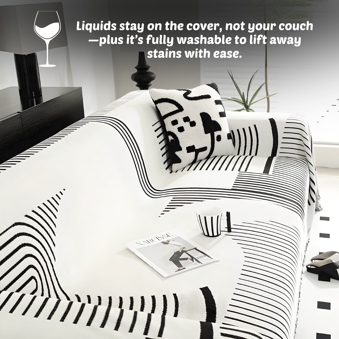 Nordic Style Couch Cover