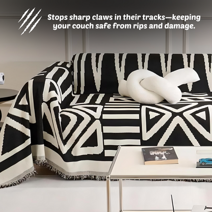 Geometric Boho Couch Cover