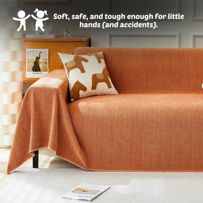 Herringbone Couch Cover
