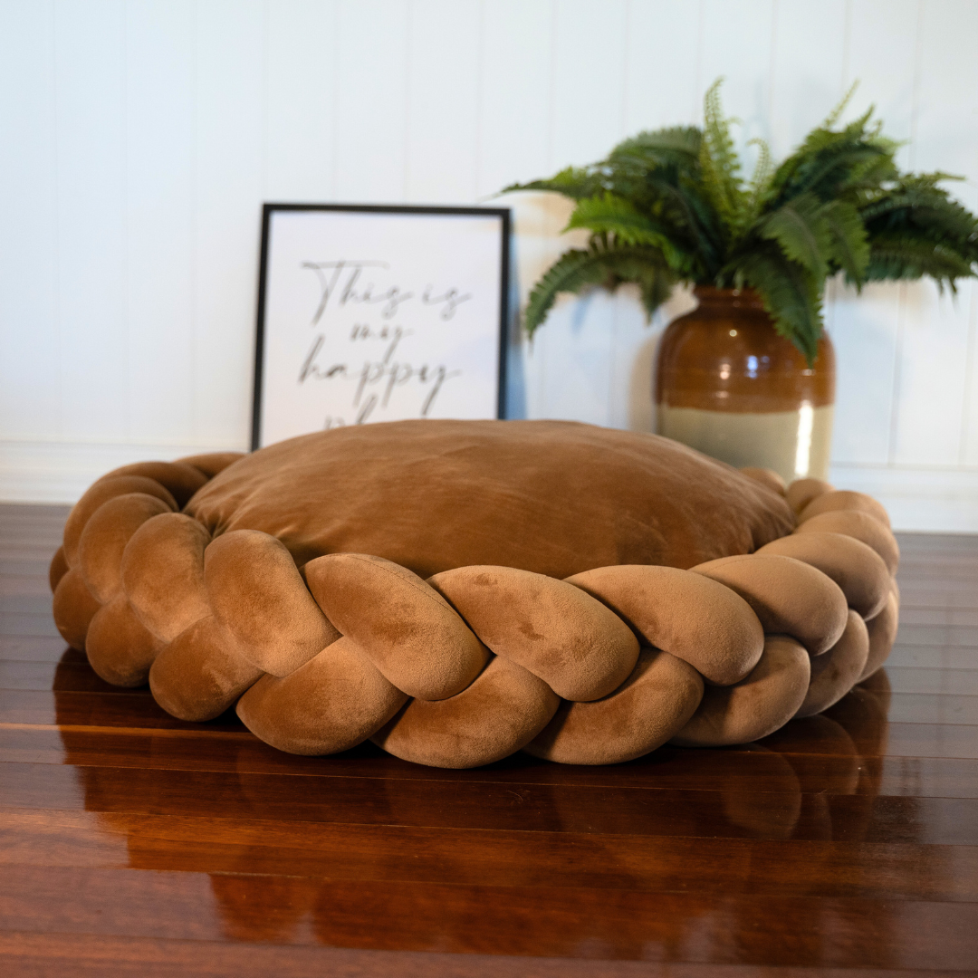 Woven Nook - Calming Dog Bed